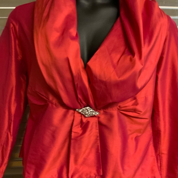 Connie Roberson Silk Evening Jacket - Picture 4 of 6